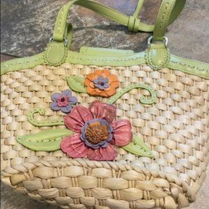 Vintage Authentic Brighton Straw Purse